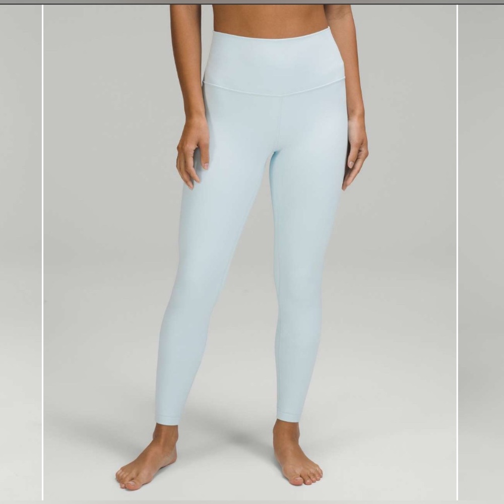 Lululemon Align High-Rise Pant 28", size 4 powder blue